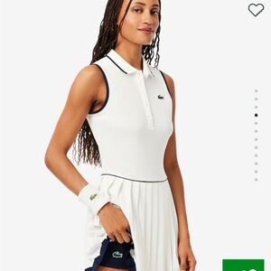 Lacoste heritage tennis dress